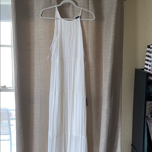 for life white embroidered maxi dress